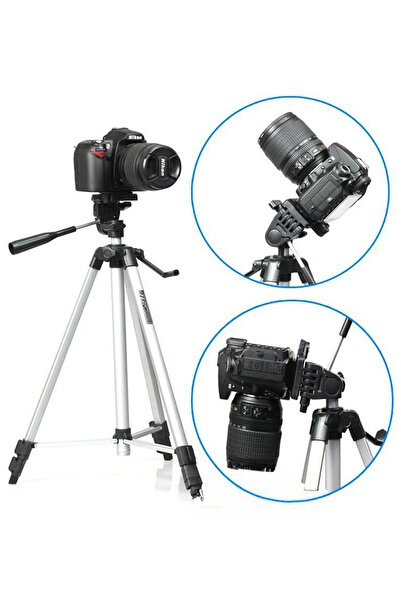 AfterTimes Kamera Telefon Ayaklı Tripot Yayın İçin Uyumlu Sabitleyici Kaydırmaz