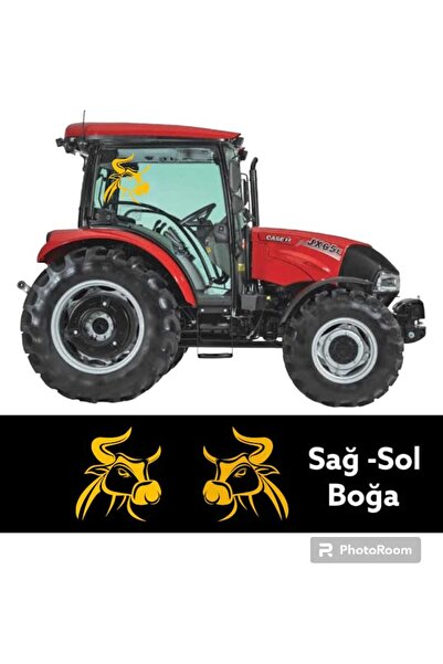 EYBA STİCKER ملصق ثور جرار الثور التركي للباب الجانبي، جرار Tümosan Massey Er...