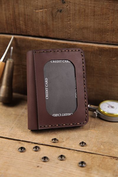 New Coast Leather 1900's Ανδρικό Πορτοφόλι - Γνήσιο Δέρμα, Χειροποίητο