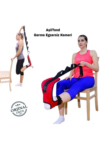 AslifeMed Yoga stretching strap extension Fitness suspender leg pulling women, male foot exerciser adjustable