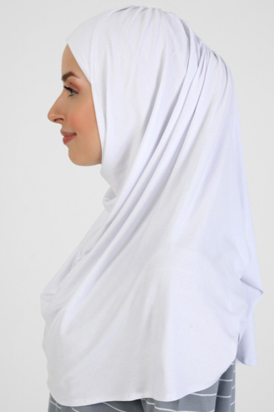 Vera Ready Turban Bonnet Back Pleated Ready Scarf Women's Hijab Bonnet Headscarf Halter Neck Outer Bonnet