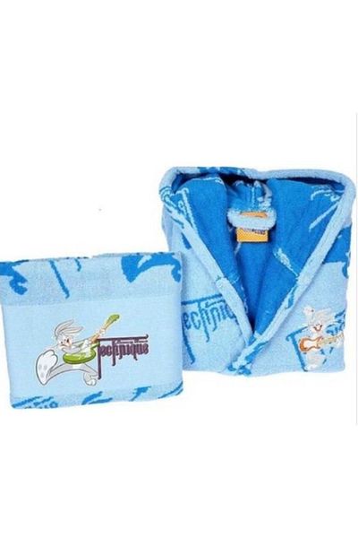 Özdilek Set gratuit halat de baie Bugs Bunny Galaxy Blue 5-6 ani