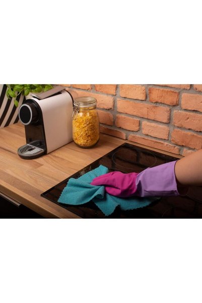 MiniHome York Azur Microfiber Cleaning Cloth 5 Pieces 30 x 30 cm