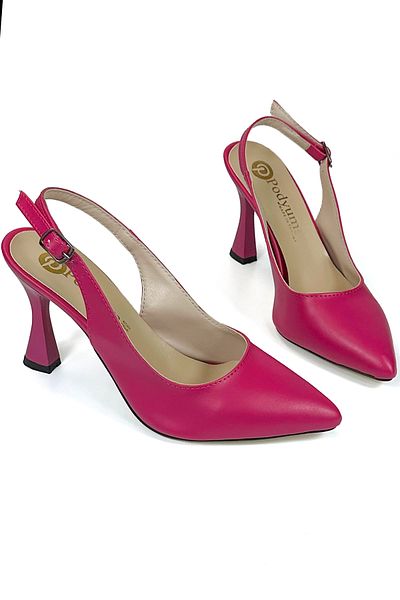 eformoda by emre yılmaz Pantofi clasici de damă fucsia 4230