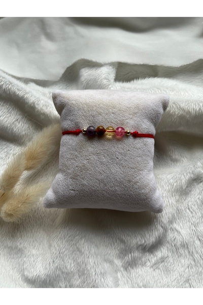 PelvedDesign Leo Natural Stone Lucky Bracelet Adjustable