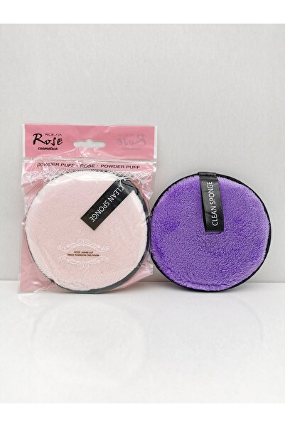 Roesıa Rose Cosmetics Rose Yıkanabilir Makyaj Ve Yüz Temizleme Süngeri 1 Adet