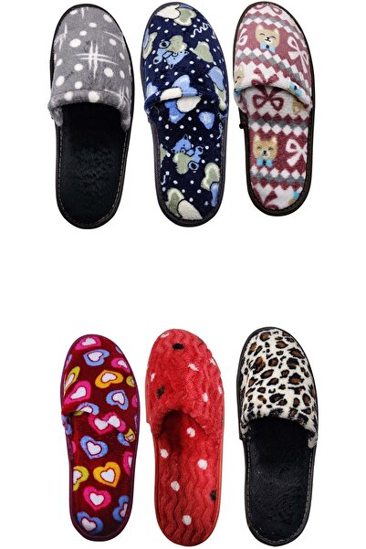 Nstil Παντόφλες Winter Dowry Guest 5-Pece House - Κλειστή πρόσοψη και εσωτερικά που πλένονται, με σφουγγάρι 253