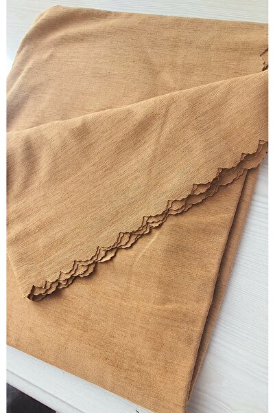 TEKSTİLCİ Dokuma Kadife Şönil Düz Kumaş Çift Taraflı Koltuk Şalı Örtüsü 175 X 215