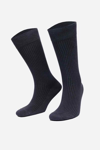 Mısırlı Men's Bamboo Single Smoked Socks M 62001 F
