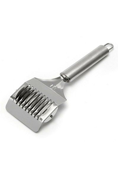 LeesHome Stainless Steel Noodle Machine - Pasta and Lattice Cutter, Dough Slicer Roller