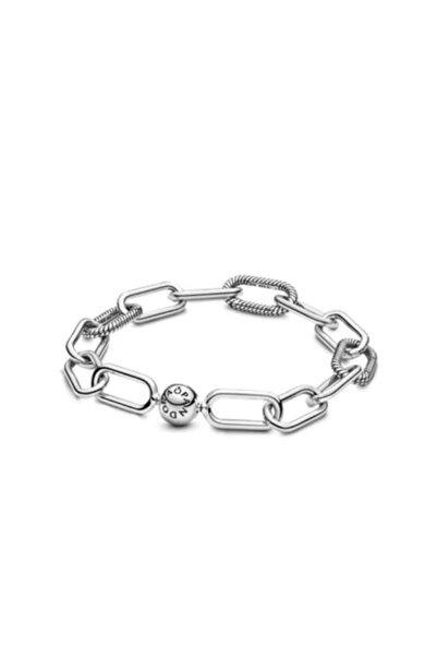 Qielle 925 Ayar Gümüş Me Charm Bileklik