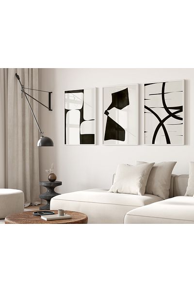 TekTablo Set de pictură înrămată, modele de pictură pentru decorarea casei