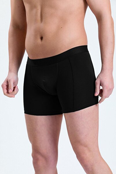 Mısırlı Erkek Bambu 2'li Siyah/siyah Boxer M Bxr Ss 5