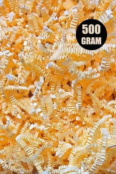 Uniq34 Cropped Paper| Zigzag Cropped Paper, Cream Color 500 grams, A Quality