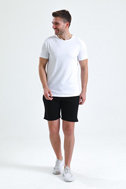 Mısırlı Erkek Pamuklu Bisiklet Yaka Beyaz Fanila M Pbf B