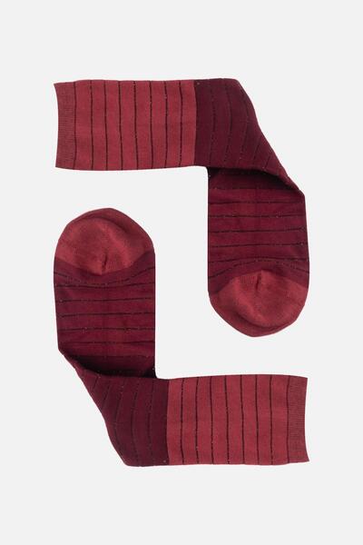 Aytuğ Γυναικείες βαμβακερές κάλτσες 4 ζευγαριών Special Boxed Multicolored Socks 41075