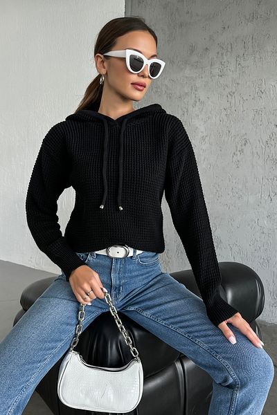 nosia fashion Pulover de damă cu mânecă lungă cu glugă