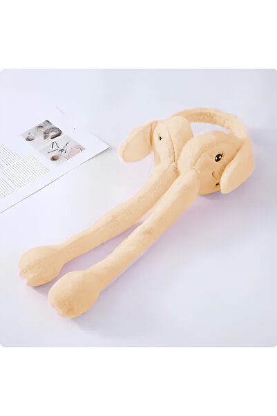 FATELLA Căști de pluș cu urechi de iepure în mișcare cu urechi mobile