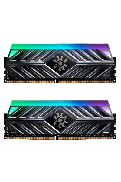 XPG Spectrix D41 Tuf 8gb Rgb Ddr4 3200mhz Cl16 1.35v Ax4u32008g16a-sb41 Tek Modül Ram