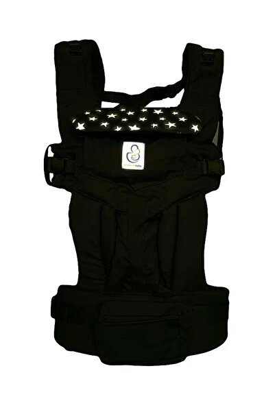 SolomomBaby Her Yöne Siyah Ergonomik Kanguru