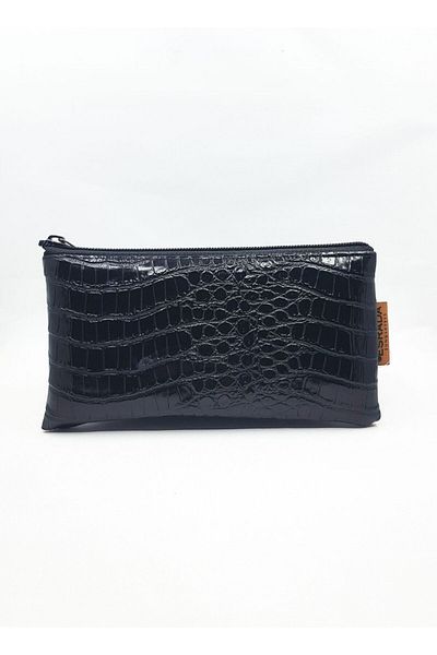 ESRADA Croco Black Sunglasses Case