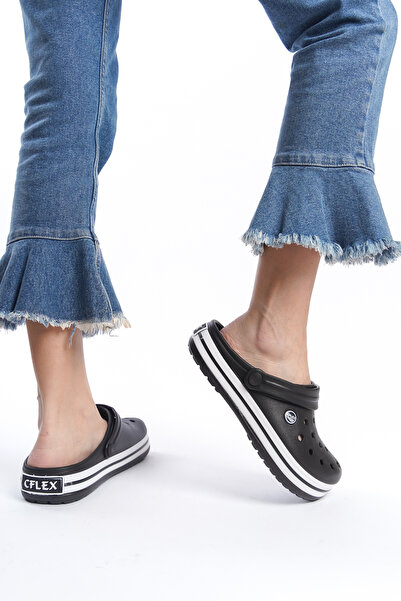 en7 Чорні жіночі тапочки Cex-crcs