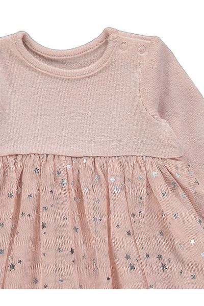 Babies Design Store Pink Star Baby Girl Tutu Dress