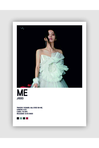 fırsatlar diyarı JISOO Me K-pop Duvar Posteri - Duvar Dekoru - Kalın Kağıt - ...
