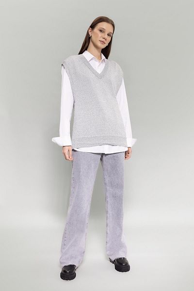 DeFacto Regular Fit V-Neck Sweater B5611Ax23Wn