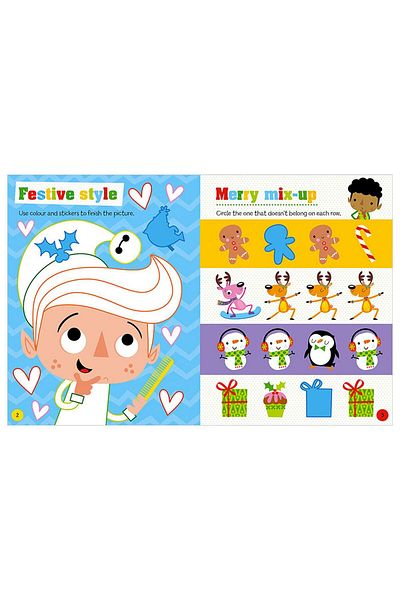 Make Believe Ideas Never Touch a Grumpy Elf Sticker Activity Book