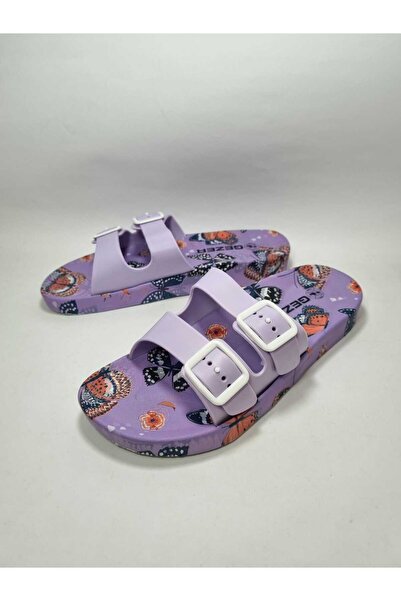 GEZER Anatomical Sole Anti-Slip Plastic Adjustable Double Buckle Women's Slippers