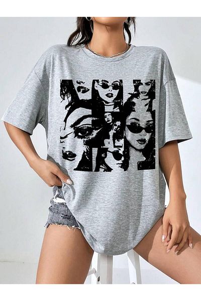 BENROMA 1 μπλουζάκι δώρο για αγορές 6 και άνω στο καλάθι - Μπλουζάκι Unisex με στάμπα προσώπου