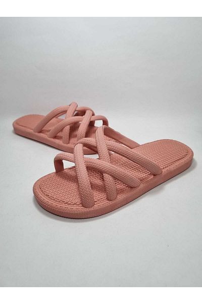 abinstore Women's Non-Slip Sole Soft Slippers 6-Leg Braided Slippers