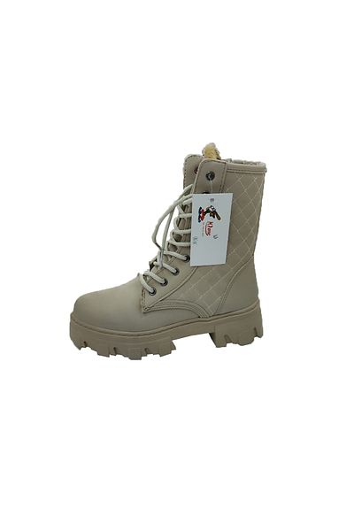 M.P. M.P. 232-3142ft Mpone ft Boot Beige Postal Girl's Boots