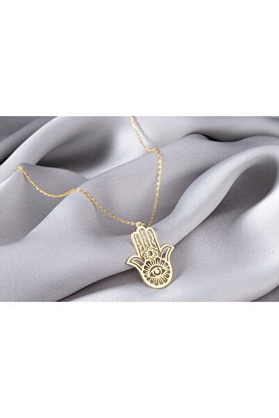 GÜMÜŞ Hamsa Hand NecklaceHand Of God NecklaceHamsa Jewelry