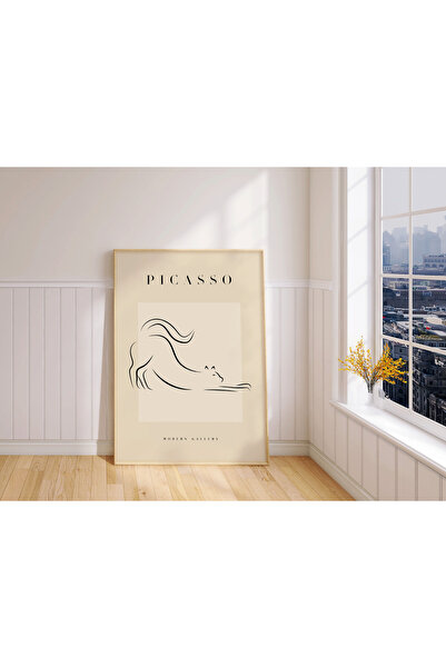 Pegziz Minimalist Sanatsal Picasso Duvar Dekor Posteri 60x90cm.