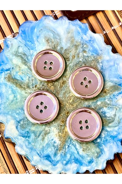 ODDA TASARIM ATÖLYESİ 4-hole metal button 4-piece set