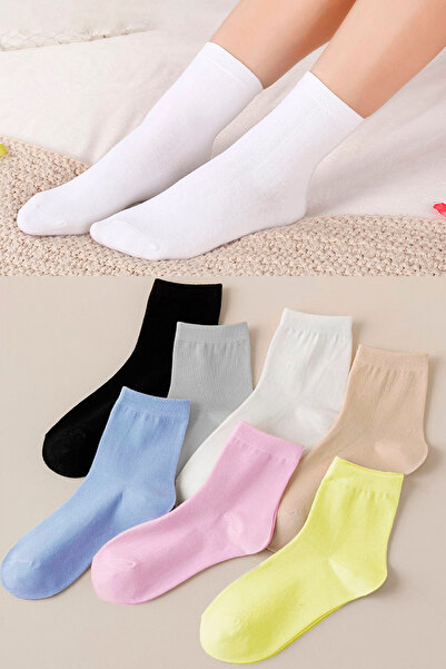 BGK 7 Çift Kadın Soft Soket Mevsimlik Çorap