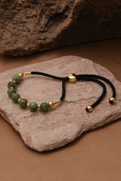 Dünya Doğal Taş Canadian Jade Bracelet