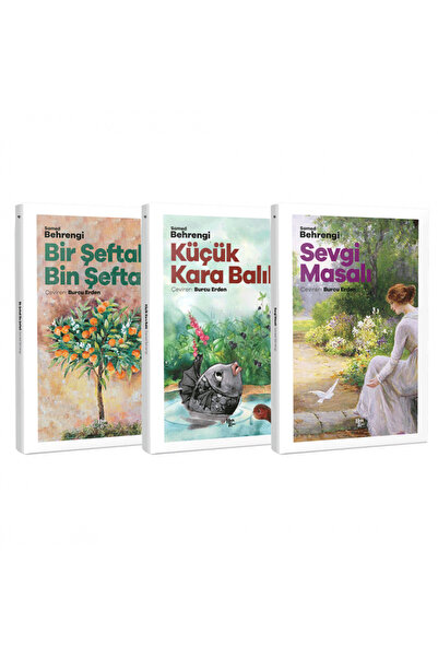 Halk Kitabevi Samed Behrengi 3'lü Set -Bir Şeftali Bin Şeftali - Küçük Karabalık - Sevgi Masalı