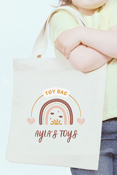 Cemira İsimli Çanta İsme Özel Kişiye Özel Çocuk Çantası, Oyuncak Çantası, Kit...