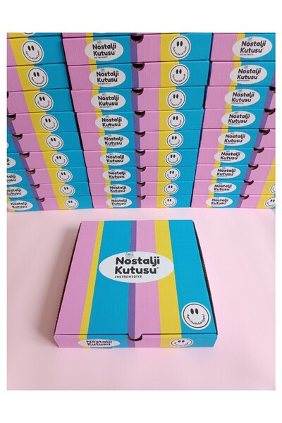 Nostalji Kutusu Jelibon Rüyası Meyveli Küp Lezzetler Yumuşak Şekerleme 1 Kilo