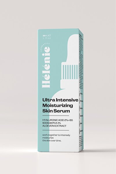 HELENİE سيروم العناية بالبشرة بحمض الهيالورونيك مع تأثير ترطيب مكثف وملء 30 مل