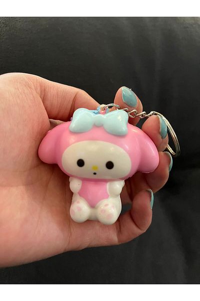 İYİ MODA My Melody Kuromi Squishy Keychain