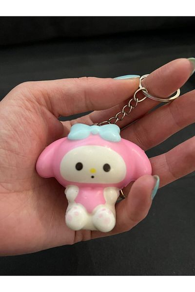 İYİ MODA My Melody Kuromi Squishy Keychain