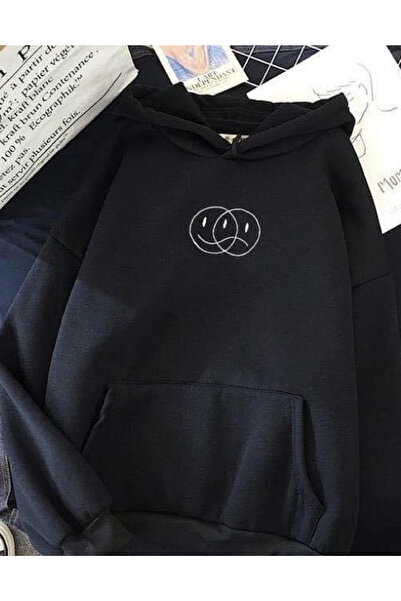 donamod Cardigan unisex cu mâneci cu model cu aripi negre, cu imprimeu la pie...