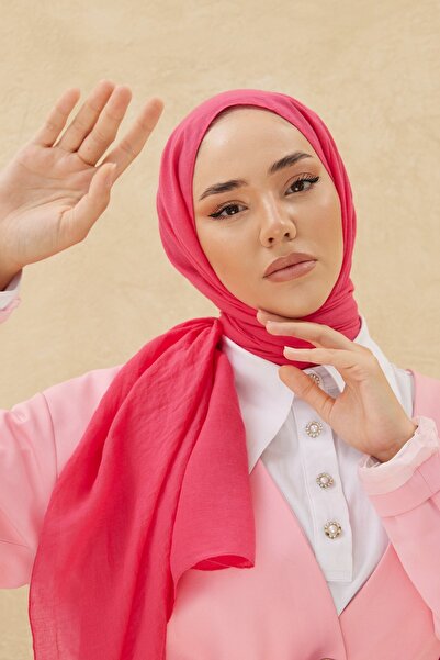 Silk Home Organik Jazz Şal 78003-84 Fuşya