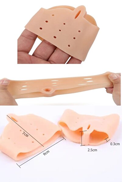 Bunyon Silikon Makaralı Ayak Baş Parmak Gömleği Kemik Koruyucu Bunyon Makaralı Parmak Ayırıcı Düzeltici