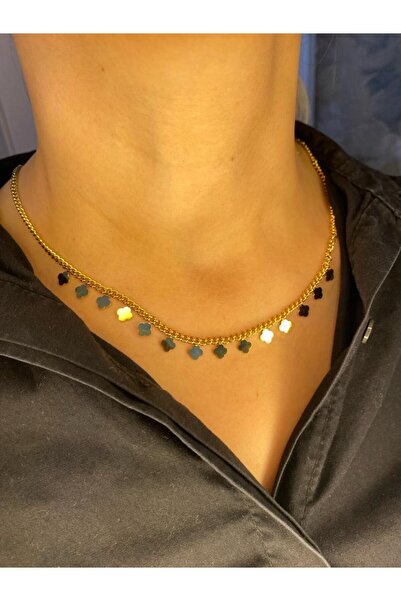 xesha Çelik Kolye Yoncalar Kararmaz Paslanmaz Şimdi Diğerlerinden Farklı Olma Zamanı