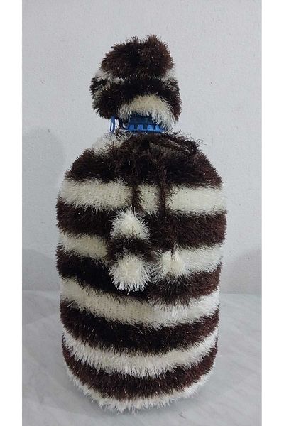 Papatyam Hand Knitted Bottle Case / Handcrafted Bottle Case / Bag Holder